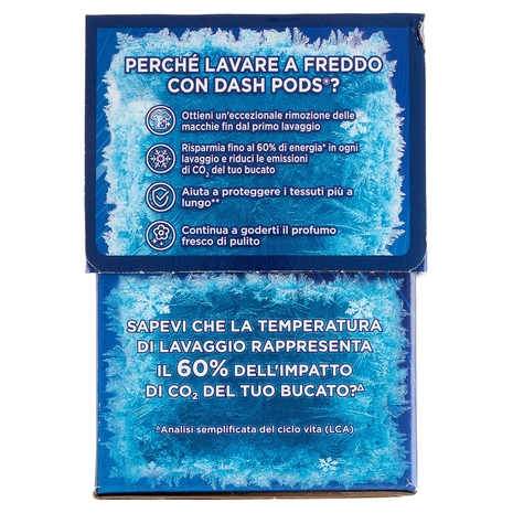 Dash Power Pods Detersivo Lavatrice Capsule, Azione Extra-Smacchiante, 39 Lavaggi 1064,7 g